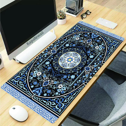Persian Carpet Mysterious Retro Mouse Pad Pc Gamer Mousepad Rubber Mouse Mat Gaming Speed Keyboard Pads Office Rubber Desk Mat